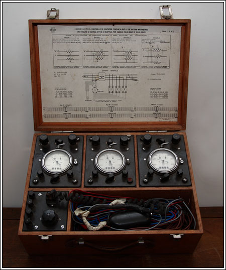 Controllo contatori trifase anni 60