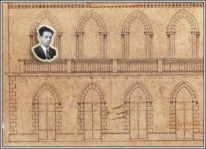 Papà Lio disegni di scuola giovanile di Taormina per muratori negli anni 1930